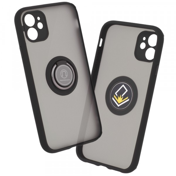 Husa pentru Apple iPhone 11, Techsuit, Glinth, Neagra
