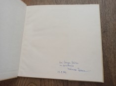 MIRCEA DEAC (dedicatie*semnatura) UMANISMUL IN ARTA PLASTICA ROMANEACSA, 1984