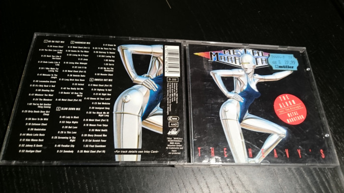 [CDA] The Heavy&#039;s - Metal Marathon - cd audio original