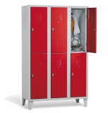 VESTIAR METALIC CU PICIOARE SI 6 USI COLOR 113/06/P, 1050x500x1800 mm (LxlxH), Italia