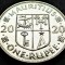 Moneda exotica 1 RUPIE - MAURITIUS, anul 2020 * cod 3357
