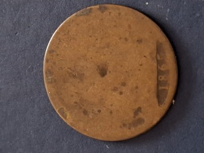 1 penny 1865 foto