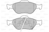 VALEO 301076 FIRST set placute frana,frana disc