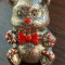 (100) FIGURINA DIN ARGINT, MODEL URSULET, MARCAJ ARGINT 925, 28,76 GRAME