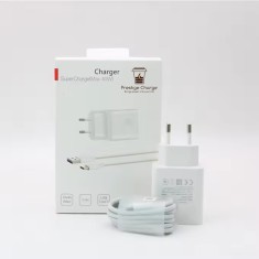 Incarcator SuperCharge 40W, PRESTIGE CHARGE&reg;, pentru Huawei, Honor inclus cablu 5A, USB la USB-C, transfer date si incarcare SuperCharge 55W, 1m