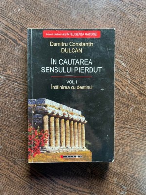 Dumitru Constantin Dulcan - In cautarea sensului pierdut (volumul1) foto