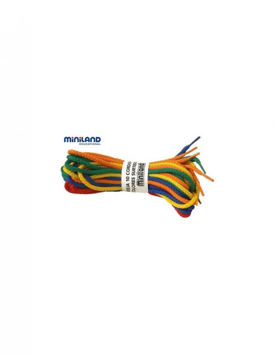 Set sireturi colorate Miniland 10 buc
