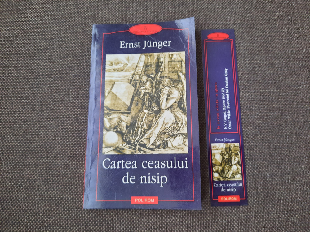 Regan collar Happy Cartea ceasului de nisip- Ernst Junger | Okazii.ro