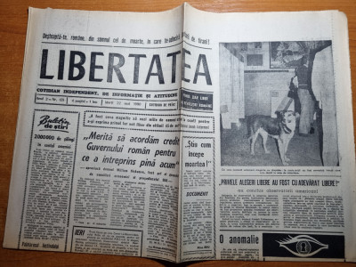 libertatea 22 mai 1990-primele alegeri libere foto