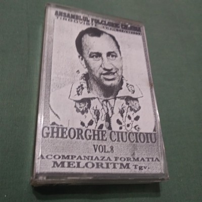 CASETA AUDIO DE PETRECERE FORMATIA MELORITM SI GHEORGHE CIUCIOIU VOL 8 CEVA RAR !!!! DE TARABA foto