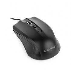 Mouse optic Gembird, USB, 4 butoane, 1200 dpi, Negru foto