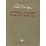 Calauza muncitorului din filaturile de lina cardata si pieptanata
