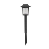 Lampa solara de gradina 10x LED WW cu efect flacara 32,5cm Entac