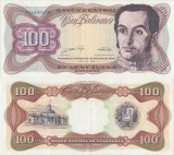 1990 (31 V), 100 Bol&iacute;vares (P-66c) - Venezuela