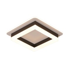 Lustra LED patrata, 41W, negru, 3000K/4000K/6000K