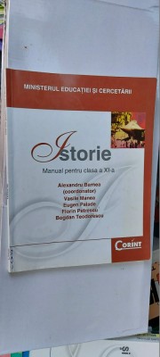 ISTORIE CLASA A XI A BARNEA ,MANEA PALADE , PETRESCU EDITURA CORINT foto