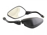 Cumpara ieftin Oglinzi Moto Romb Negre M10 Revo - Carcasa Plastic, Filet M8/M10