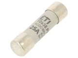 Siguranţă gPV 25A 1000VDC cilindrică 10.3x38mm