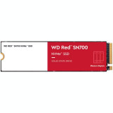 SSD WD Red SN700 NVMe 500GB M.2 2280 PCIe Gen3 8Gb/s, Western Digital