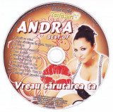 CD Pop: Andra - Vreau sarutarea ta - Best of ( 2009, original, ca nou )