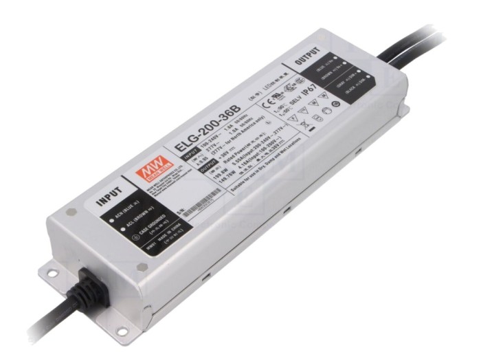 Alimentator LED 200W 36V IP67