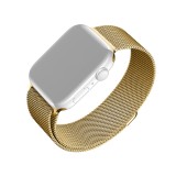Fixed - Mesh Strap 32mm - Apple Watch 1/2/3/4/5/6/7/8/9/10/SE/SE 2 (38/40/41/42mm) - Gold