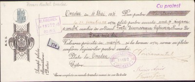 HST A946 Cambie 1931 Oradea - comercianți evrei Frații Zimmermann Sighișoara foto