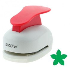 Perforator DACO Hobby, Model Floare, Plastic/Metal, Perforare 5 cm, Multicolor, Perforatoare Lucru Manual, Perforator Floare, Perforator Activitati Cr foto