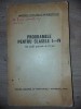 Programele pentru clasele 1-4 ale scolii generale de 10 ani