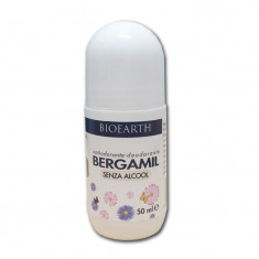 Deodorant Bergamil cu piatra de alaun si uleiuri esentiale Bioearth foto