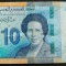 BANCNOTA exotica 10 DINARI - TUNISIA, anul 2020 * cod 284