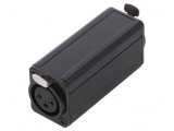 Cuplă XLR Mamă 3 PIN, CLIFF