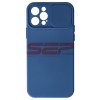 Husa iPhone 12 Pro, TPU, Camera Protect, Albastru Inchis