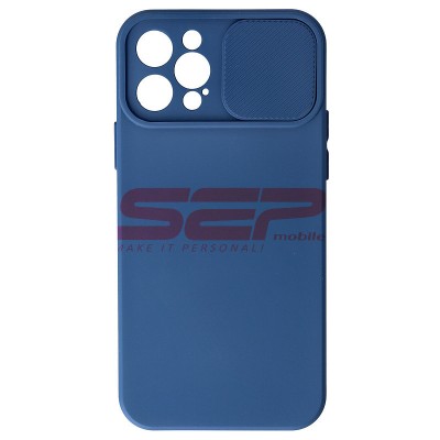 Toc TPU Sliding Camera Apple iPhone 12 Pro Dark Blue foto