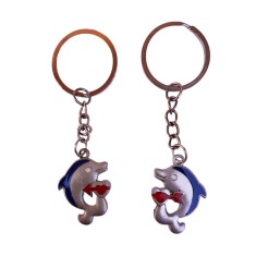 Set 2 brelocuri pentru Chei, Geanta sau Ghiozdan, Delfini, 11BRL