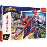 Puzzle copii Spiderman, Trefl, 24 piese, Multicolor