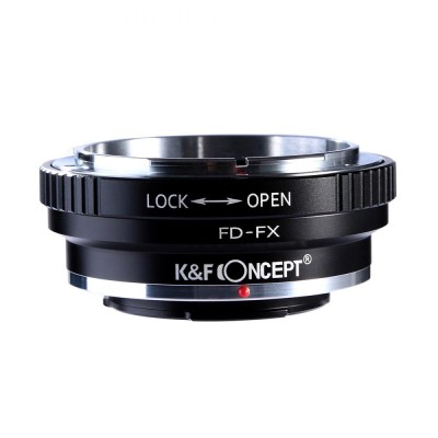 Adaptor montura K&amp;amp;F Concept FD-FX de la Canon FD la Fuji X-Mount KF06.108 foto