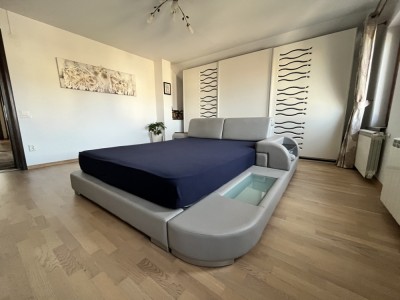Protectie saltea jersey RestShield Coneltex, dimensiuni 180-200x200 cm, dreptunghiulara, culoare albastra foto