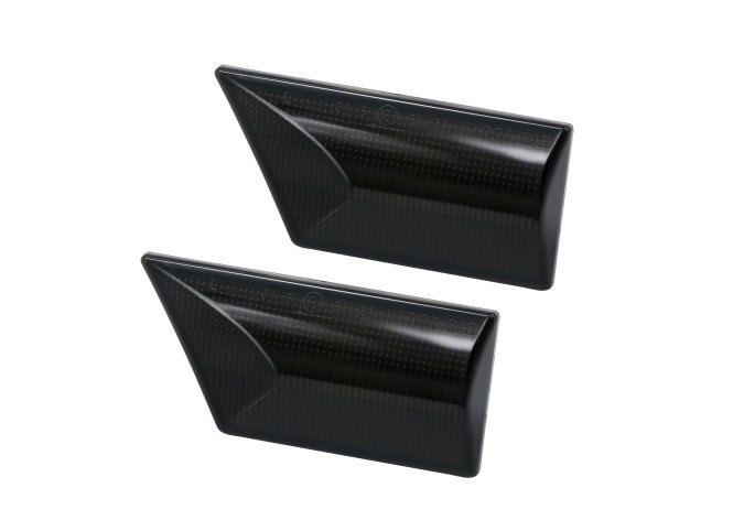 Set lampa semnalizare laterala OPEL SIGNUM, 06.2003-09.2005; VECTRA C, 09.2001-09.2008, dynamic indicator; LED; fumuriu; TUNING,