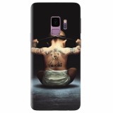 Husa silicon pentru Samsung S9, Body Builder Cute Baby Tattoo