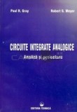 CIRCUITE INTEGRATE ANALOGICE / 1997 ANALIZA , PROIECTARE