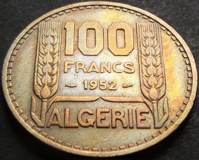 Moneda exotica 10 FRANCI - ALGERIA, anul 1951 * cod 3318 - COLONIE FRANCEZA!