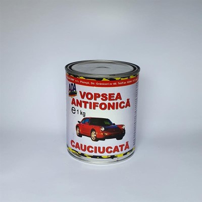 Autovapant / Vopsea antifonica cauciucata 1 kg 144622 ADA-1KG foto