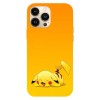 Husa compatibila cu Apple iPhone 11 model Tired Pikachu, Silicon, TPU, Viceversa, Transparent, Carcasa
