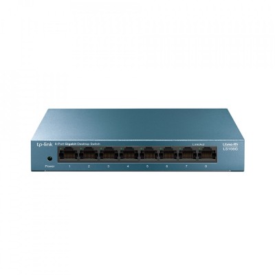 SWITCH TP-LINK 8 porturi Gigabit LiteWave carcasa metalica &amp;quot;LS108G&amp;quot; foto