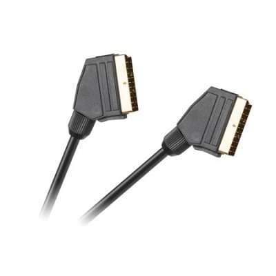 CABLU SCART-SCART 3M 21PINI, HQ NEGRU EuroGoods Quality foto