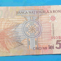 Bancnota veche - 5000 Lei 1998 - 5.000 Lei - CINCI MII Lei