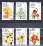 A12 S2 1 - Timbre foarte vechi - Guineea Bissau - flori, Flora, Stampilat