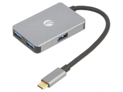 Hub USB 4 Porturi USB-A și USB-C OTG 5Gbps foto