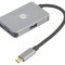 Hub USB 4 Porturi USB-A și USB-C OTG 5Gbps